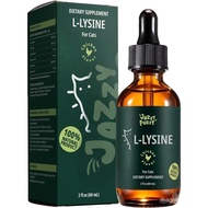 L-Lysine Supplement for Cats, Chicken Flavor Liquid, Lysine for Cats Immune, Nasal & Respiratory Sup