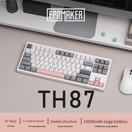 EPOMAKER TH87 wireless Three mode customized hot plug mechanical keyboard