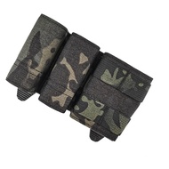 Tactical Magazine Pouch Airsoft Vest Multicam Molle 5.56 9mm Triple Mag Ammo Pouch Hunting Toolkit B