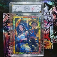 One Piece Luffy and BOA hancock Nf2 7 PSA Slab Grading Card Painting