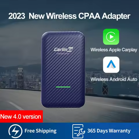 Carlinkit 4.0 Wireless Apple Carplay Dongle Wireless Android Auto Adapter Carlink 4 0 CP2A 2 in 1 Ad