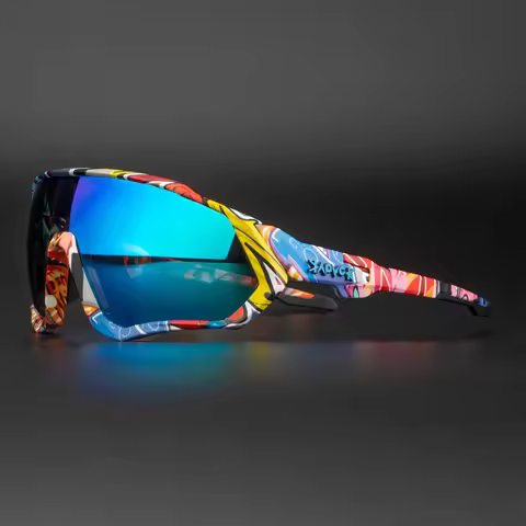 Kapvoe Outdoor Sports Cycling Glasses for Men Bike Sunglasses MTB Bicycle Goggles Eyewear Riding UV4