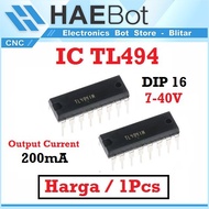 IC TL494 Pengontrol PWM Inverter 12V 220V AC DC DIP Amplifier