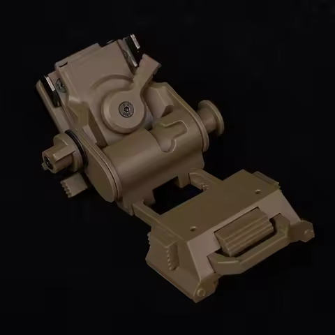 L4G24 NVG Helmet Mount Foldable Night Vision Goggles Mount Nylon Helmet Mount for PVS15 PVS18 PGPNVG