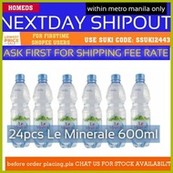 ◎ ➣ ◹ Le minerale water 600ml x24pcs metromanila only
