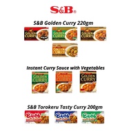 S&amp;B Golden Curry Sauce Mix Japanese Curry (NO MEAT CONTAINED)