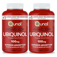 Qunol Ubiquinol Mega CoQ10 100 mg, 120 Softgels