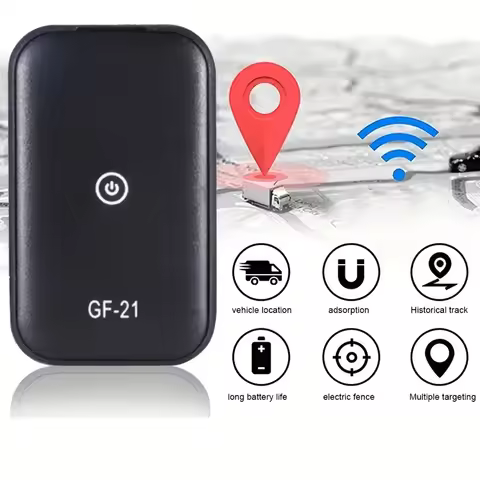 Black Mini GF21 GPS Tracker Precise Positioning Mini CarTracker Universal Car Bike GPS Tracker for t