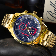 Jam Tangan Pria Swiss Army Chronograph Stainless Steel - Jam Tangan Pria Terbaik