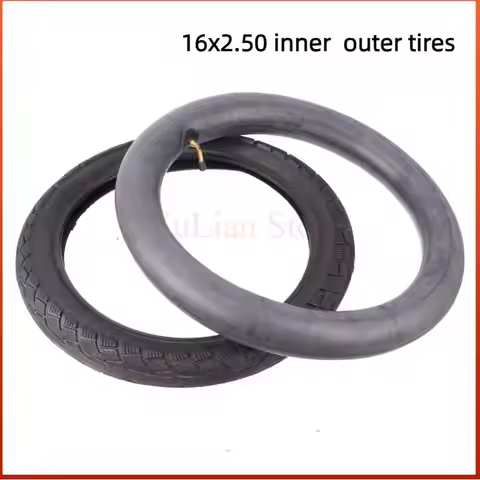 16x2.50 16 Inch Outer Tyre And Inner Tube For Inmotion V10 V10F Unicycle Bike Foldable Bicycle Elect