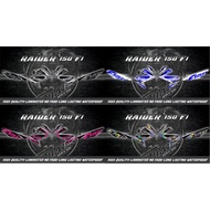 ﹊RAIDER 150 Fi SATRIA STOCK DECAL DESIGN