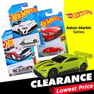 Kereta mainan diecast HOT WHEELS Aston Martin Series 1:64 Original Mattel Vantage V12 Speedster DB5
