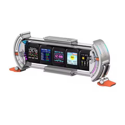 Divoom times gate dotting time gate pixel arbitrary screen glow tube clock table tower