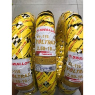 Tubeless electric bicycle tire tubeless tubeless size 14x2.50 14x2.75 inner tube and outer tire