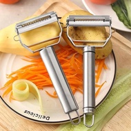 304 Stainless Steel MultiPurpose Peeler & Julienne Cutter Potato Peeler Double Head Knife Peeler