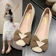 Bow Knot Shoes - Spring/Summer 2024 Retro Style