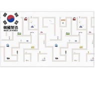 全新現貨 韓國製造 Parklon Tayo 小巴士 包邊雙面地墊 210  x 140 x 1.5 cm