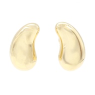 【二手】Tiffany & Co.) Bean 耳環，18K（黃金），女士耳環，二手