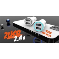 MOXOM MX-VC09 SLIM DUAL 2.4A CAR CHARGER FAST CHARGIING