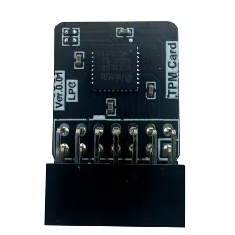 QIYIDA X99 H9S K9S X99D4V3.0 Support TPM2.0 MS114pin use Tpm Module 14 Pin LPC For MS1 Encryption Se