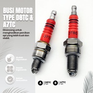 Racing Motorcycle Spark Plug 3 Legs A7TC D8TC Spark Plug Three Electrodes High Performance