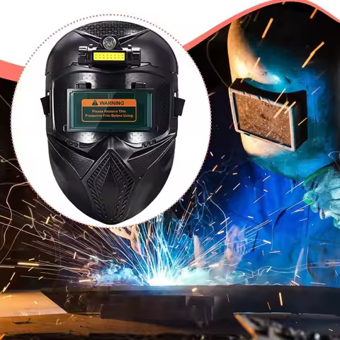 Flip Up Goggles Color Auto Darkening Welding Helmet 0.01ms True Color Lens Premium Face Hood Welding