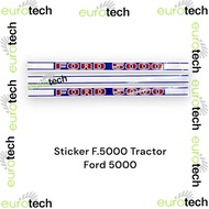 Sticker F.5000 Tractor FORD 5000 (ST F.5000 SET) (24F-001.T)