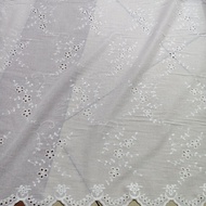 KATUN Premium Embroidered Cotton Fabric/ Embroidered Cotton Fabric Premium Cotton Fabric