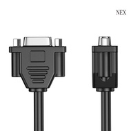 NEX VGA 15Hole Female Cable 30cm for Connecting PC to HDTV or Projectors 11 81in