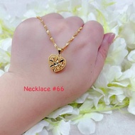 (095)  10k Gold Necklace