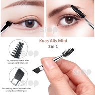41P Mini Eyebrow Brush 2in1 Beauty Makeup Makeup Brush