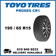 TOYO PROXES CR1 - 195/65/15, 195/65R15 TYRE TIRE TAYAR 15 INCH INCI