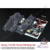 Tamiya Body Shell 51397 - 1/10 RC Ferrari F60 Body Set [51397]