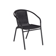 เก้าอี้หวาย Bistro FONTE รุ่น SC-037 สีดำ