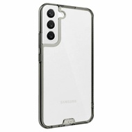 HODA 好貼 晶石玻璃軍規防摔保護殼  Samsung Galaxy S22  透黑色