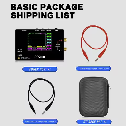 DPS100 Pocket Laboratory DC Power Supply 30V 5A 100W Pocket Size Bench Switching Programmable Voltag