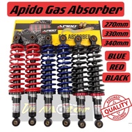 #Apido ADJUSTABLE Gas Absorber Belakang 330mm 340mm 270mm ABSOBER ASORBER ASOBER EX5 Dream Wave 100 