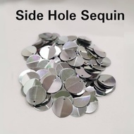 Sequins - Side Hole (5 gram / 50 gram) -  SILVER PINK AB