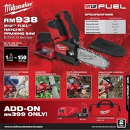 M12 FUEL™ HATCHET™ Pruning Saw SOLO