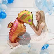 Jumbo Sea Horse Foil Balloons/Sea Horse Balloons/Sea Horse Fish Balloons