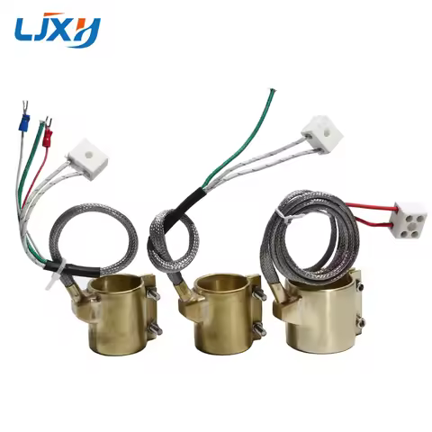 LJXH Brass Band Heater Electric Heating Ring 25x30/30x30/30x35/30x40/30x45mm Inner Diameter x Height