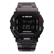 X-GEAR digital waterproof Unisex Watch Full Set