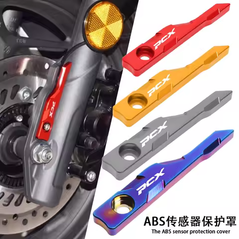 new for Honda PCX160 PCX 125 2021 2022 Motorcycle Front Brake ABS Sensor Protective Cover Decoration