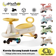 Quality Yoyo Car Swing Car Light Music Toddler Twist Car LED WheelsSwing Car Kereta Yoyo Mainan 儿童扭扭