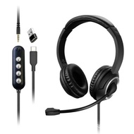 Headset USB Headset Computer Game Online Class Headset Customer Service Conference Microphone