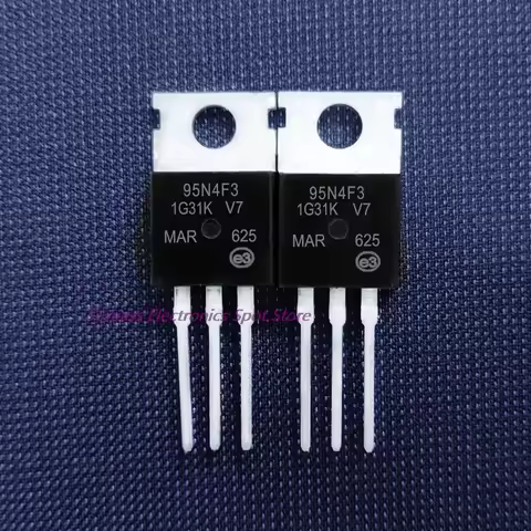 10PCS STP95N4F3 STP65N045M9 STP6N65K3 STP130NS04ZB STP22NE10L STP13NK50Z STP25NM50N