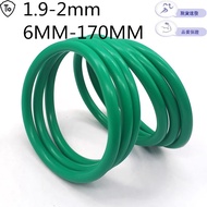 High Temperature Resistant Fluorine Glue O-Ring Wire Diameter 1.9/2mm Outer Diameter 5-170mm Corrosi