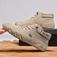Martin Octopus Claw Sports Top High Casual Shoes Toe Size Shoe Layer Large Leather Men's Boots ldeck