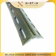 Besi Siku Lubang HAMMERTONE 3.6cm x 3.6cm Panjang 3 METER / Siku