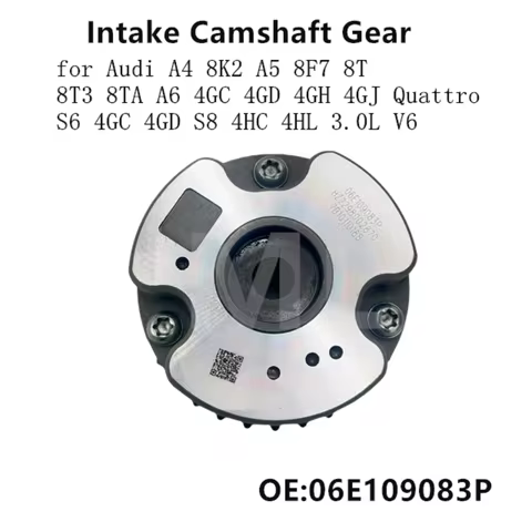 CREC 3.0T Engine Intake & Exhaust Camshaft Adjuster Gear Kit Fit For Audi Q7 A5 A6 A4 A8 A8L Quattro